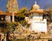 埃德温 罗德 威克斯 : The Temple and Tank of Walkeschwar at Bombay